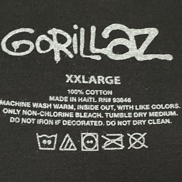 Gorillaz Rock Band T-shirt, size 2XL - Picture 3 of 4